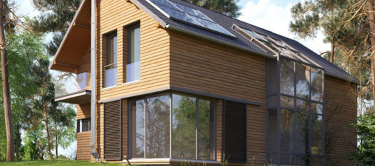 maison en bois