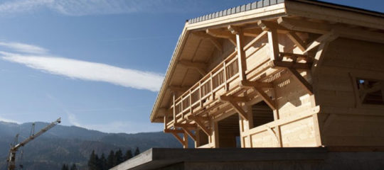 construction d'un chalet